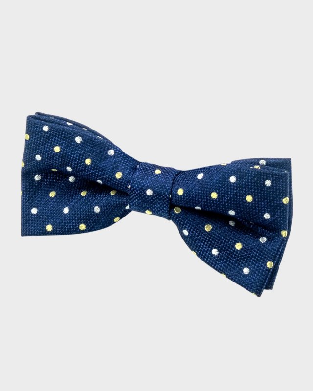 Boy's Polka-Dot Clip-on Bow Tie